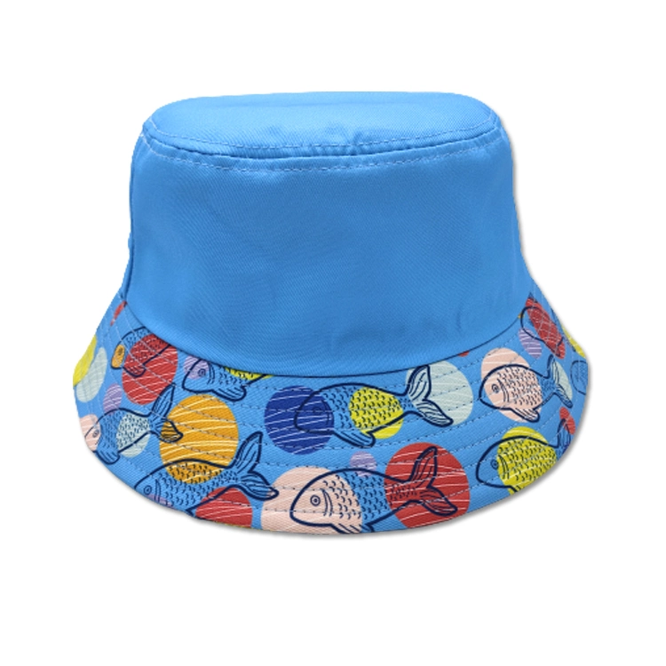 Summer Beach Tourist Hawaiian Coconut Palm Tree Fisherman Bucket Hat