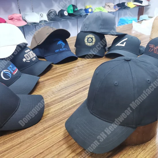 3hcap hochwertige, modische, schlichte Baseball-Gorras mit individueller Blanko-Flex-Passform