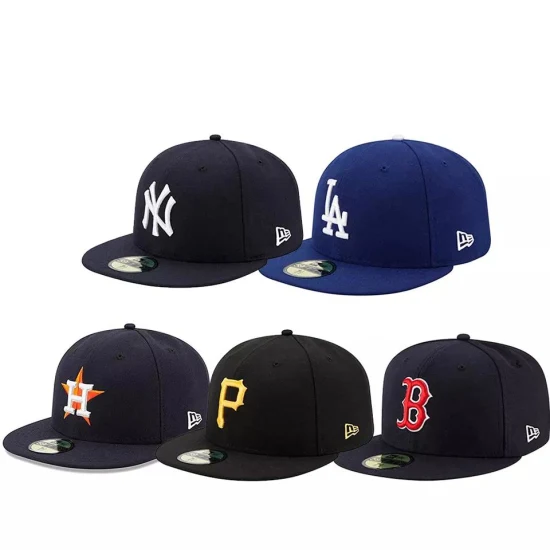 Winter Andere Flache Bill Cap Männer Gorras MLB Baseball Hut Original Custom Stickerei Logo Ausgestattet Hüte Kappe Baseball Sport Caps Hüte